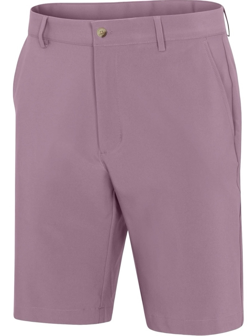 Greg Norman Collection Men's Flat Front Performance Shorts in Mauve